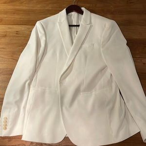 Zara Men’s White Blazer - 42